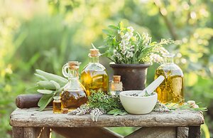 Spa Foot Massage. herbaloil